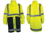 Hi Vis Two Tone 4 in 1 Jacket Medium Yellow Navy