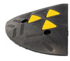 Kerb Ramp End Cap Reflective 100mm
