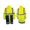 Hi Vis Two Tone 4 in 1 Jacket 5XL Yellow Navy