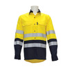 Arc Rated Shirt Taped 4XL Yellow Navy