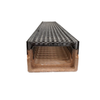 LS3000 300mm Stainless Steel Edge Shallow Polymer Concrete Channel