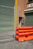 Gate for Armorzone plastic waterfilled barrier