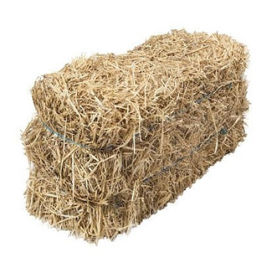 Straw Hay Bales for Construction and Landscaping