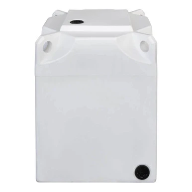 Water Filled Ballast Block 250kg - White front view
