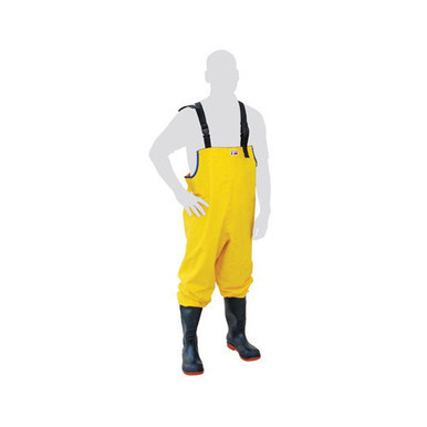Hi Vis Wader With Steel Toe PVC Size 11