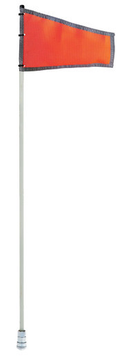 Vehicle Safety Flag And Pole Kit 3m