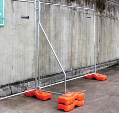 Fencing Brace 33mm To Suit Concrete Block
