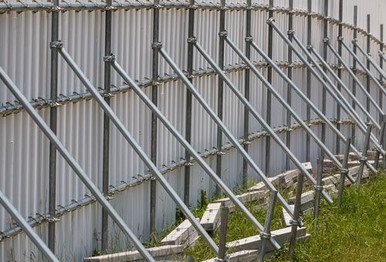 Eco Hoarding Sheet 3x0.5m White
