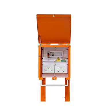 Temporary Site Power Board Single Phase 4x10A Outlets