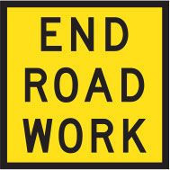 END ROAD WORK