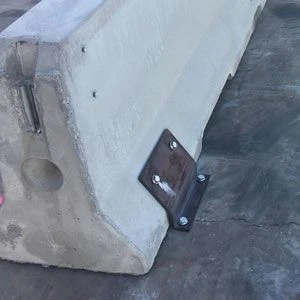Concrete Barrier Bolt Down Plate
