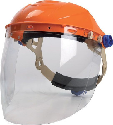 High Impact Face Shield With Visor
