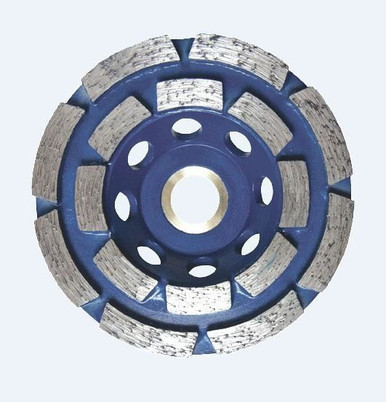 Double Row Grinding Cup Wheel 178mm Blue