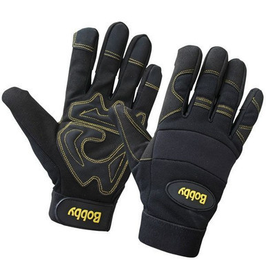 Full Fingered Anti-Vibration Gloves - Size Large