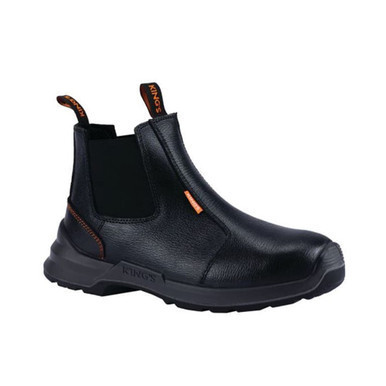 Elastic Sided Boot Size 7 Black