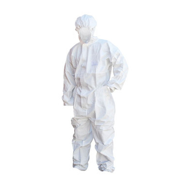 Microporous Coverall White Large