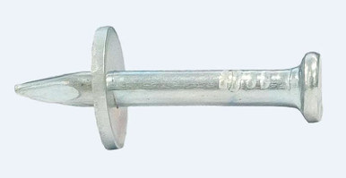 Masonry Nail Mickey Pin Washered 300 Pack 2.5x25mm