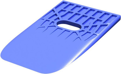 6mm Packing shim Blue