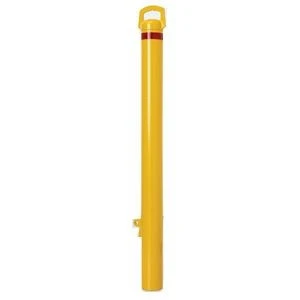Round Removable In Ground With Core Drilled Sleeve Bollard 90mm
