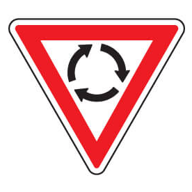 Regulatory Sign - Triangle Regulatory Sign
