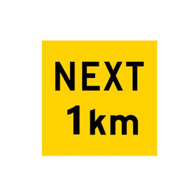 Next 1km Multi Message Sign 600x600mm Western Australia