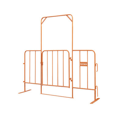 Crowd Control Barrier Gate 2.1mh Orange