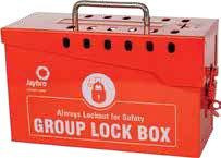 Group Lock Box Red