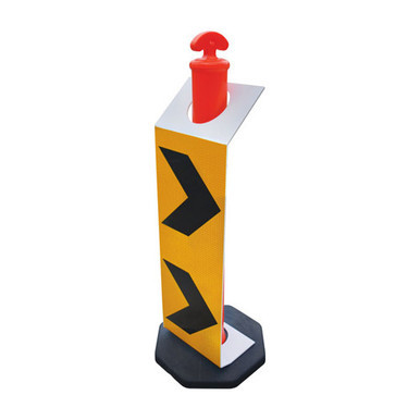 Chevron For Bollard Corflute
