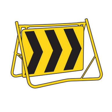 Chevron Swing Stand Sign & Frame 1200x900mm