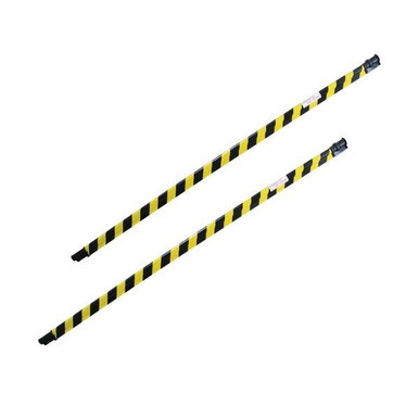 Tiger Tails 2.5m Black Yellow Stripe