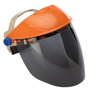 Faceshield with Smoke visor