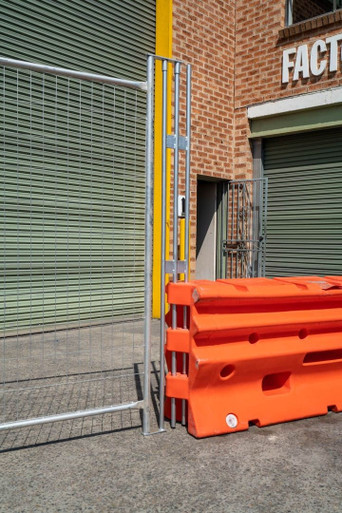 Gate for Armorzone plastic waterfilled barrier