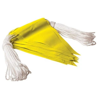 Safety Flagging Bunting Yellow 30m