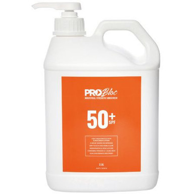 Sunscreen SPF 50 2.5Lt Pump Bottle