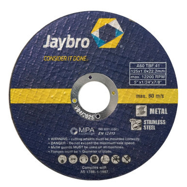Cut Off Wheel Metal 125x1x22.2mm