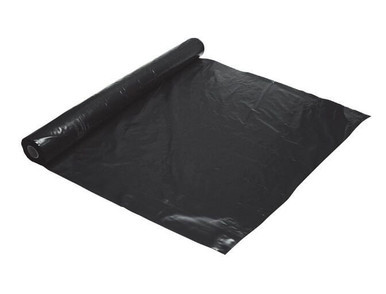 Black Builders Plastic Heavy Duty 50m Roll