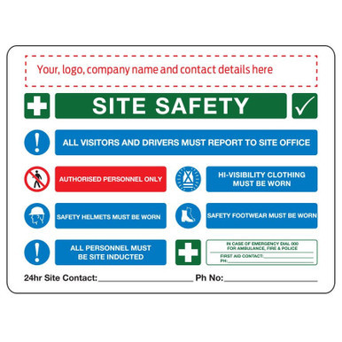 Corporate Multi-Sign - SITE SAFETY