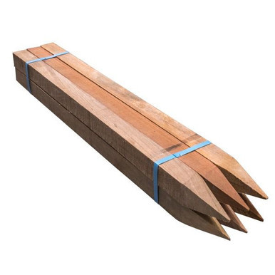 Unpainted Hardwood Dumpy Peg 50 x 50 x 900mm