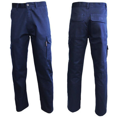 Cargo Drill Trousers 102R Navy