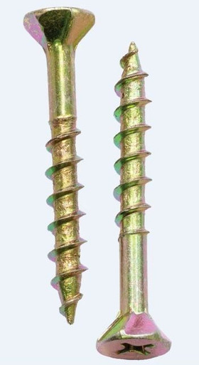 Chipboard Screw Zinc 8 9x40 Yellow