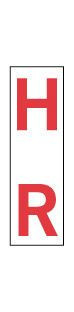 Pole Marker Sticker HR Reflective Self Adhesive 5 Pack 250x75mm