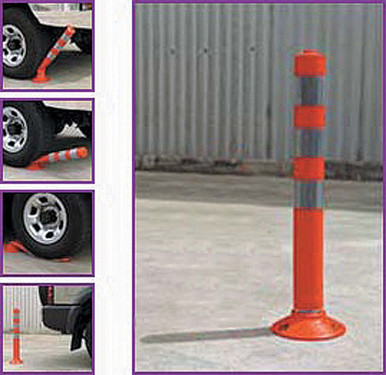 Reboundable Traffic Bollard