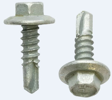 Self Drilling Hex Coarse Thread Class 4 Metal 12 To 14 35mm