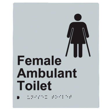 Female Ambulant Toilet Door Sign
