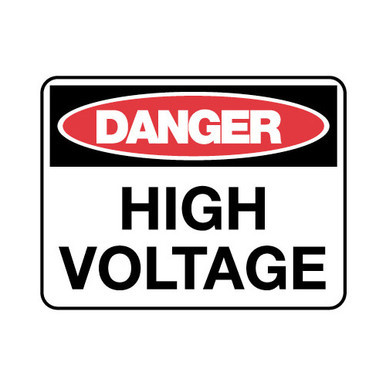 Danger High Voltage Danger Sign