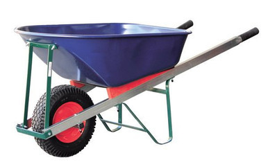 Wheelbarrow Galvanised Steel Tray 100L