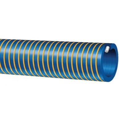 Custom Length Oil Suction Hose PVC 3 ID 75mm ID Blue