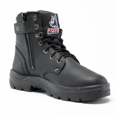 Argyl Zip sided boot