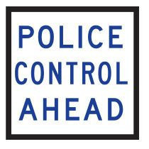 Police Control Ahead