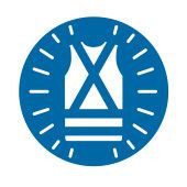 Mandatory Sign - VEST DECAL, 200 mm, 5 pack